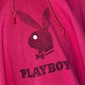 PINK PLAYBOY HOODIE